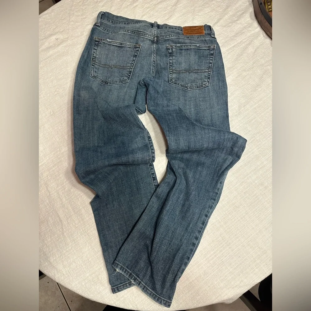 Lucky Brand Women's Straight Leg Blue Jeans - Picture 2 of 4